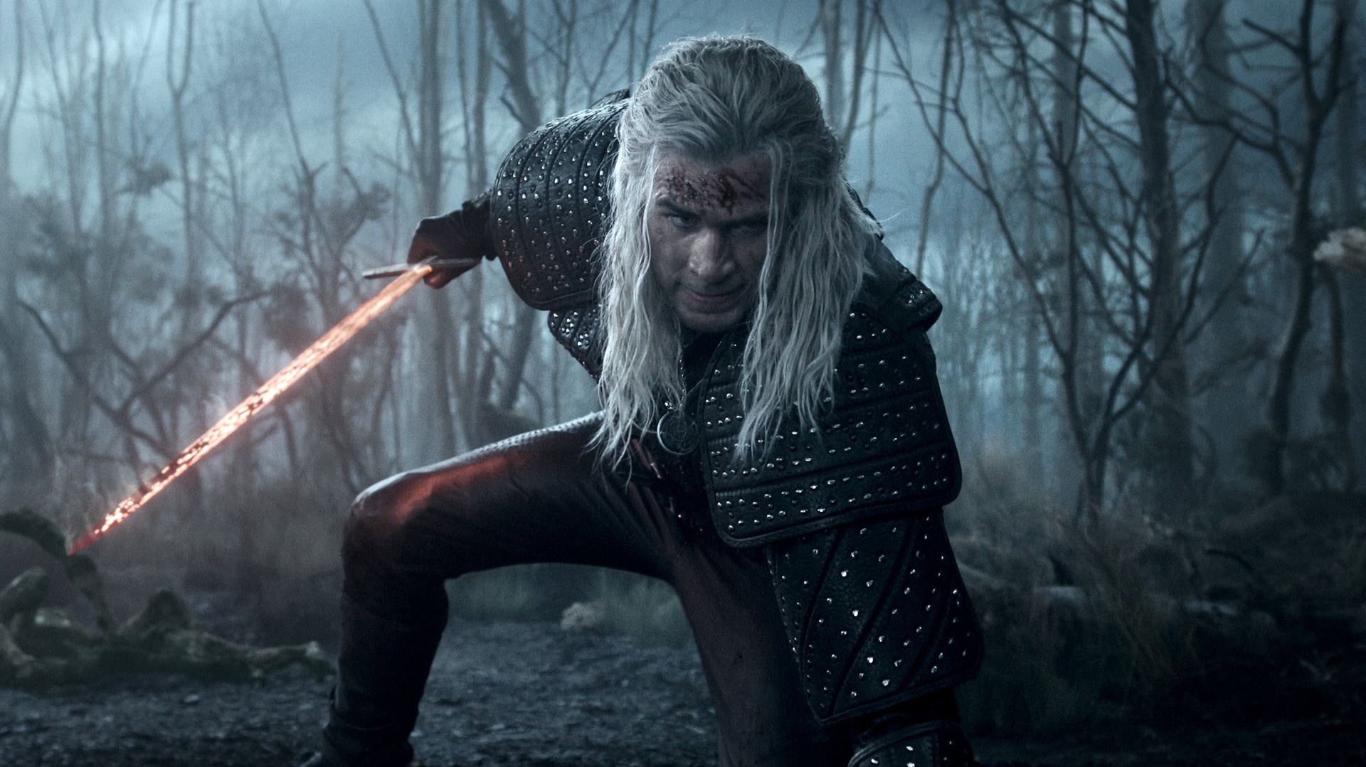 Geralt de Riv dans The Witcher